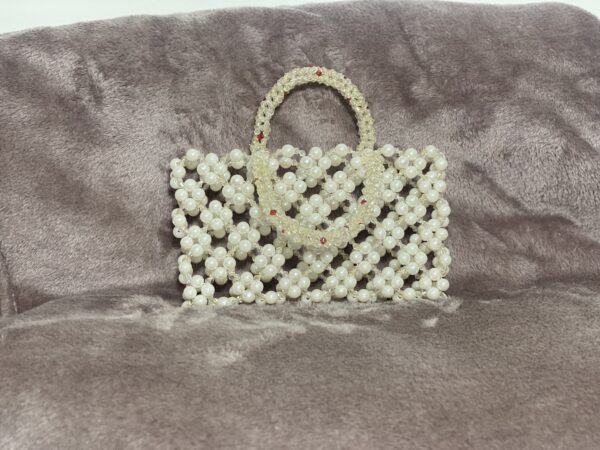 Pearl Lattice Handbag - Image 2